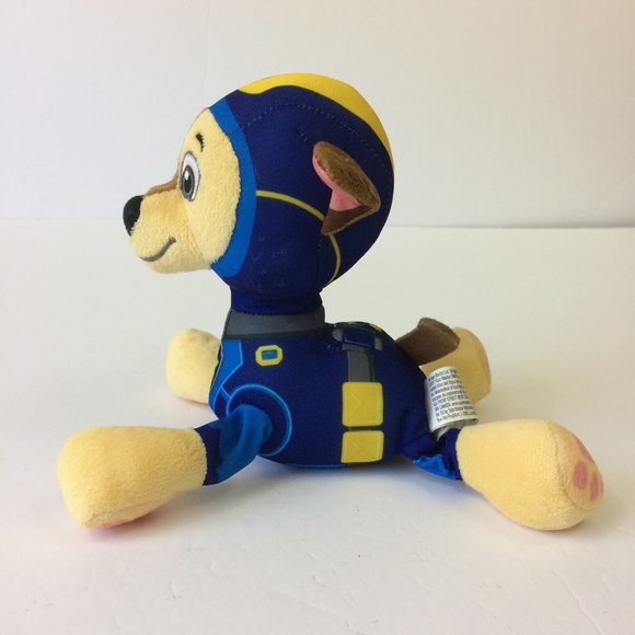 Paw Patrol Chase 8" Soft Plush Police Dog Toy Doll Stuffed Animal Nickelodeon - Picture 7 of 11
